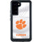 Clemson University White Jersey Galaxy S24 Plus Waterproof Case